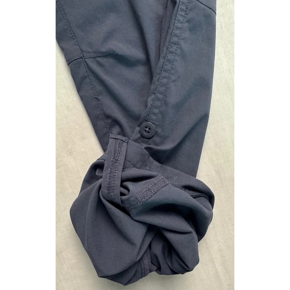 REI Co-op Girl Sahara Convertible Hiking Pants Gray Medium 10-12 Zip Off Outdoor